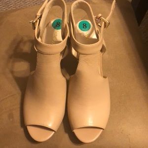 Nine West  open toe booties